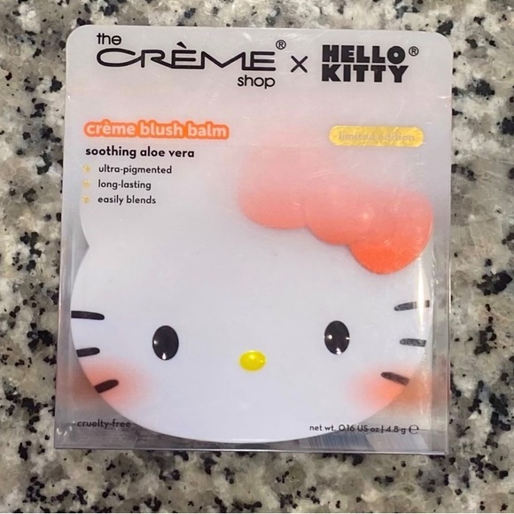Hello Kitty Crème Blush Balm Peach Pout Limited Edition - Picture 4 of 6